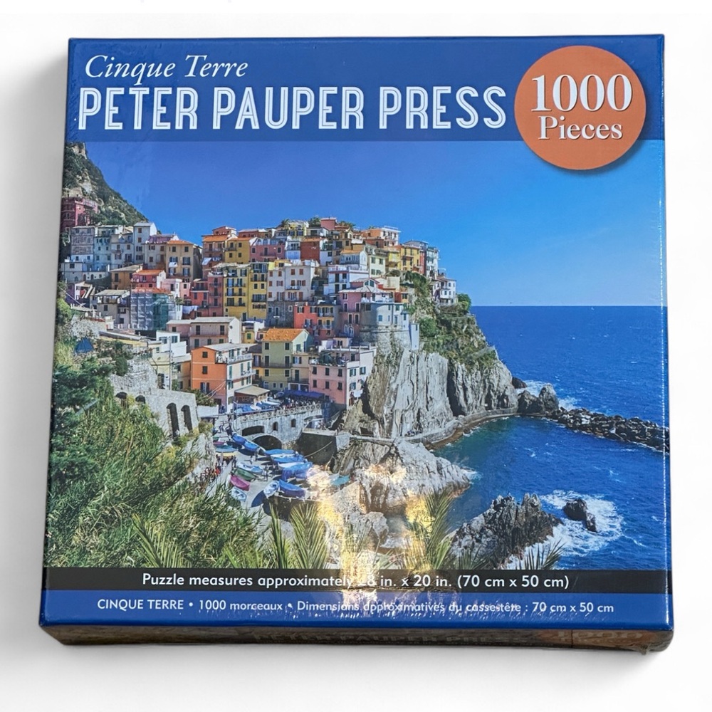 Peter Pauper Press Cinque Terre Puzzle‎